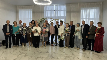 В Александрове чествовали супругов, отметивших 50 и 60 лет совместной жизни